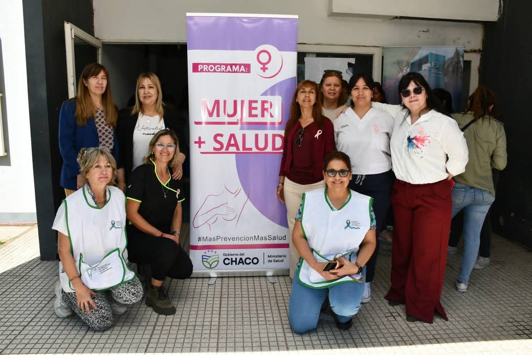 NUEVO Y EXITOSO OPERATIVO DE ABORDAJE TERRITORIAL “MUJER + SALUD” EN BARRANQUERAS.