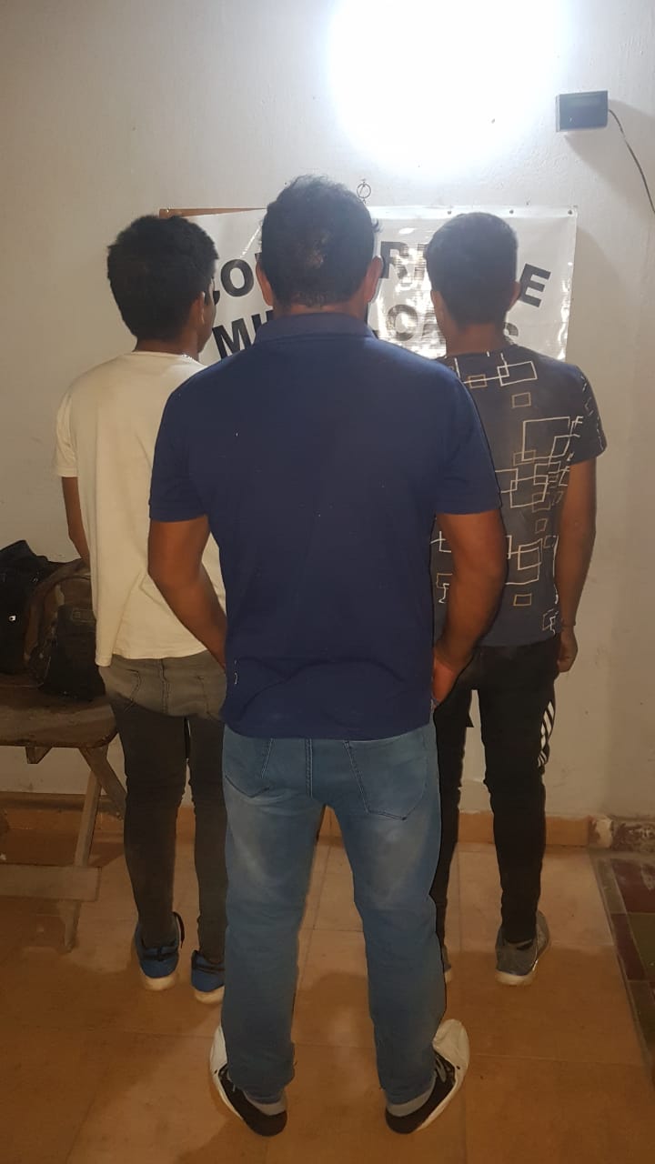 ESTABAN HACIENDO DESORDEN EN EL FESTIVAL DE LA COPLA Y FUERON DETENIDOS. 
