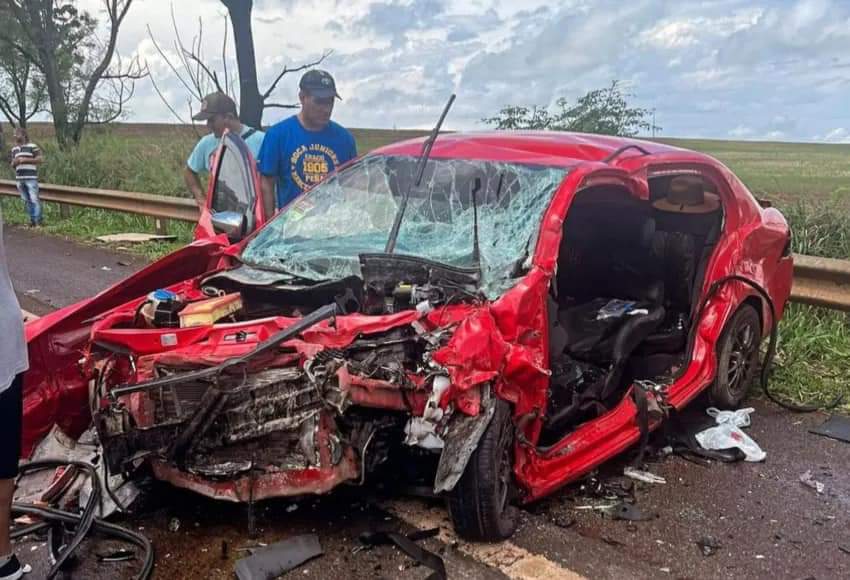 CHAQUEÑOS QUE VIAJABAN A VER EL PARTIDO DE BOCA Y SUFRIERON UN GRAVE ACCIDENTE EN BRASIL.