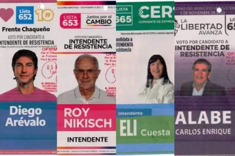 RESISTENCIA, QUITILIPI Y MAKALLÉ ELIGEN A SU FUTURO INTENDENTE: CONOCE A TODOS LOS CANDIDATOS. 