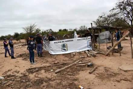 FORMOSA: UNA MUJER FUE DETENIDA POR ENTERRAR CON VIDA A SU NIETO RECIÉN NACIDO EN UN PUESTO GANADERO.