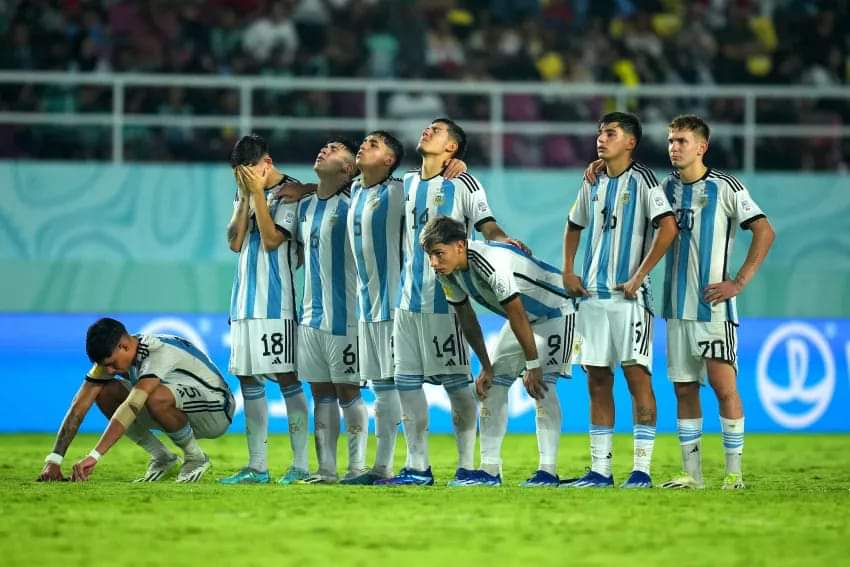 SE TERMINÓ EL SUEÑO PARA EL DIABLITO Y LA SUB-17. ARGENTINA NO PUDO EN LOS PENALES CON ALEMANIA.