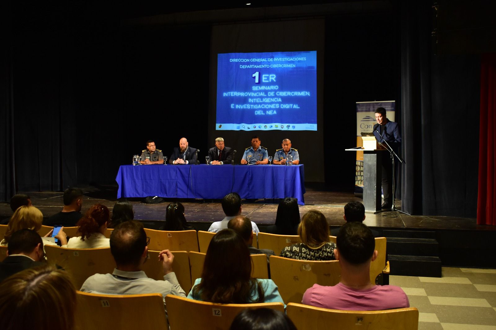 CHACO ES SEDE DEL PRIMER SEMINARIO INTERPROVINCIAL DE CIBERCRIMEN, INTELIGENCIA E INVESTIGACIONES DIGITAL DEL NEA.