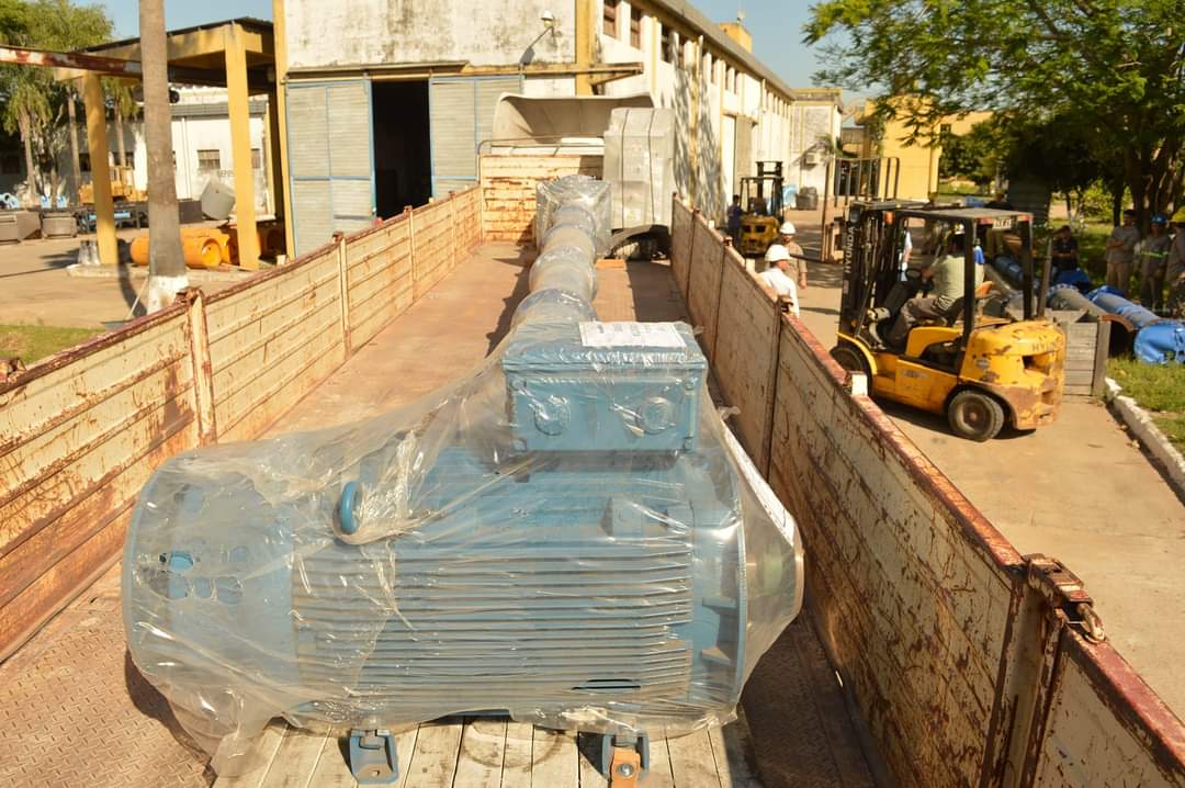 ADQUISICIÓN HISTÓRICA: SAMEEP RECIBIÓ NUEVOS EQUIPOS DE BOMBEO PARA OPTIMIZAR EL SERVICIO, DE CARA AL VERANO.