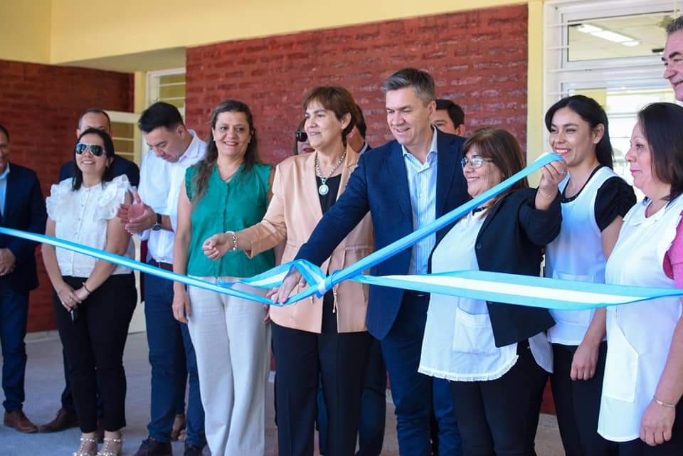 SAMUHÚ: EL GOBERNADOR ZDERO INAUGURÓ EL NUEVO EDIFICIO DE LA BIBLIOTECA PÚBLICA N°80 “EDUARDO NAZARENO ROSCIANI”.