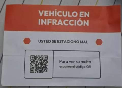 ALERTAN POR FALSA MULTA DE TRÁNSITO: OPERAN A TRAVÉS DE CODIGO QR PARA ESTAFAR A LOS CONDUCTORES.
