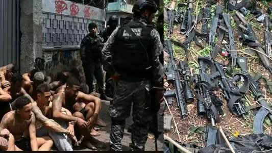 LA GRAN SORPRESA ARGENTINA QUE ENCONTRÓ LA POLICÍA ENTRE EL ARSENAL DEL COMANDO VERMELHO.