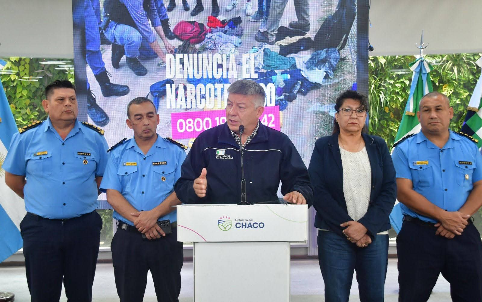 EN UN SOLO DÍA: MÁS DE 42 KILOS DE DROGA FUERA DE LAS CALLES CHAQUEÑAS.