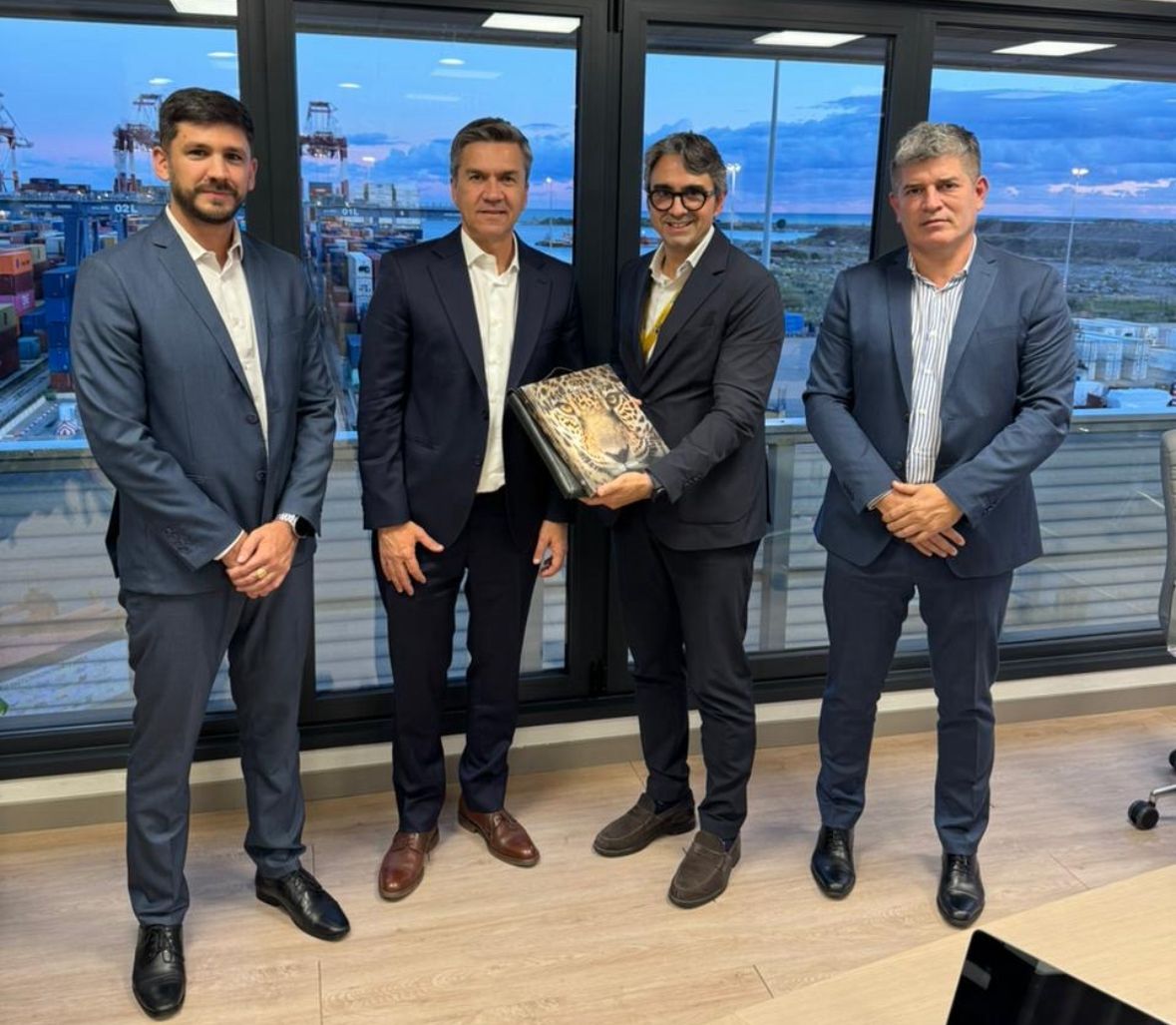 BARCELONA: CHACO AFIANZA VÍNCULOS PARA TRANSFORMAR LOS PUERTOS Y AMPLIAR LAS EXPORTACIONES.