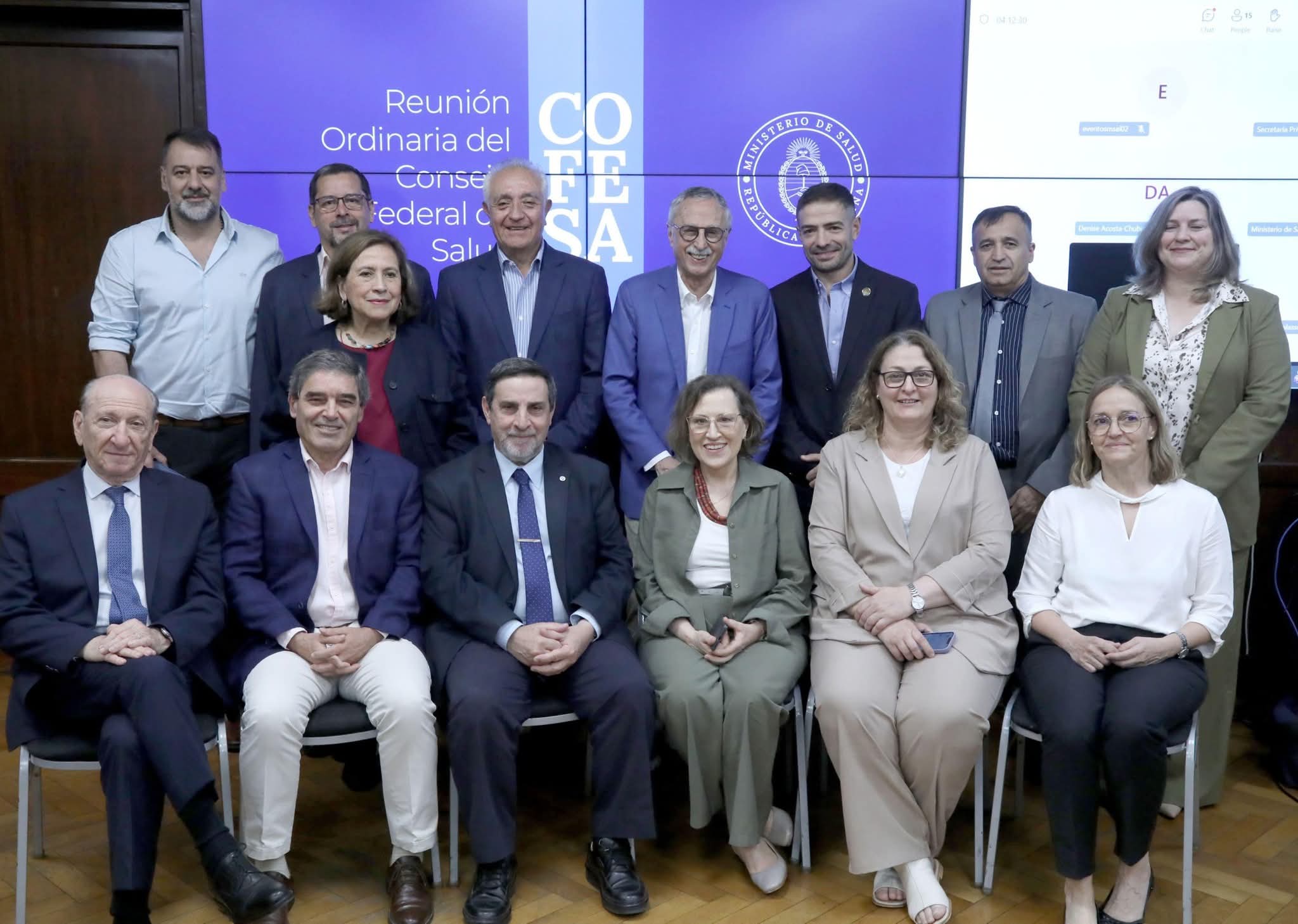 CONSEJO FEDERAL DE SALUD: CHACO ACOMPAÑÓ LA PRESENTACIÓN DEL NUEVO TABLERO DE MONITOREO NACIONAL DE VACUNACIÓN