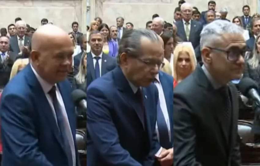LOS CHAQUEÑOS CIPOLINI, LEIVA Y GARCIA JURARON EN DIPUTADOS: QUE DIJO CADA UNO.
