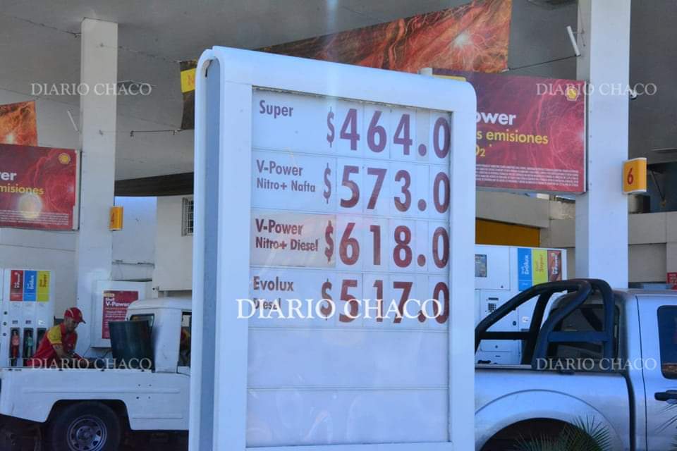 FUERTE E INESPERADO AUMENTO DE LA NAFTA EN CHACO ANTES DEL CAMBIO DE GOBIERNO: SUBAS DEL 15%.