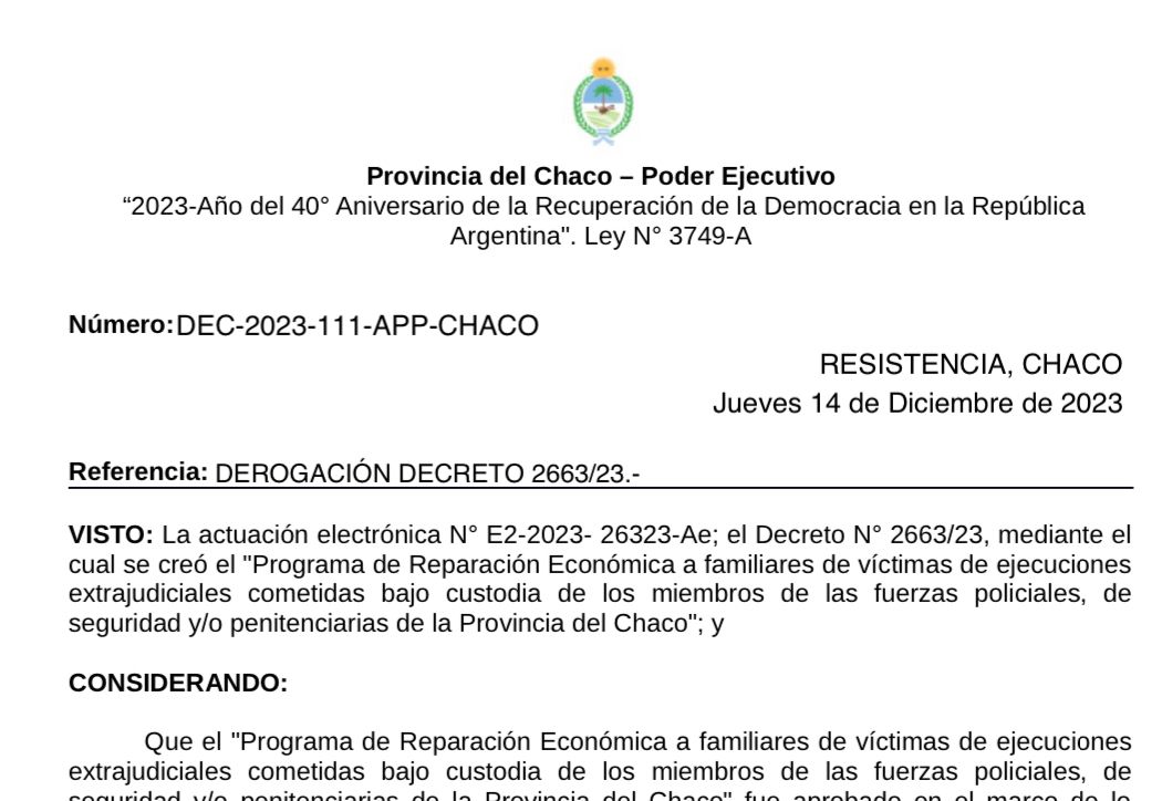 ZDERO: “NUESTRO GOBIERNO NO VA A PERMITIR QUE SE AVASALLE LA INDEPENDENCIA DE LOS PODERES”.