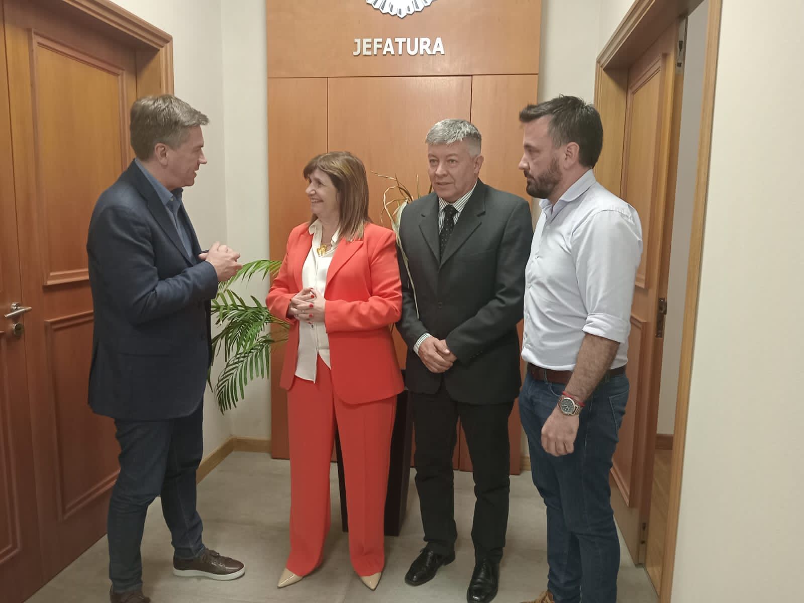 ZDERO Y BULLRICH SE REUNIERON EN CASA ROSADA Y COMPARTIERON SU ANÁLISIS SOBRE POLÍTICAS DE SEGURIDAD.