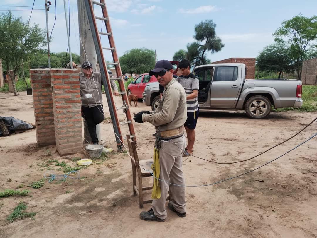 SE REALIZARON INTENSOS TRABAJOS EN LA LOCALIDAD POR PARTE DEL MUNICIPIO LOCAL. 