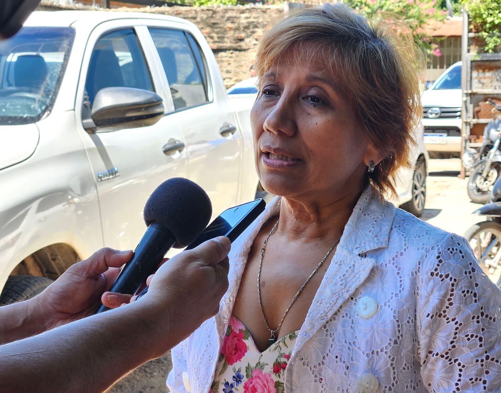 IAFEP: CLELIA ÁVILA REGISTRÓ EL ESTADO DEL INMUEBLE Y DEL PARQUE AUTOMOTOR.