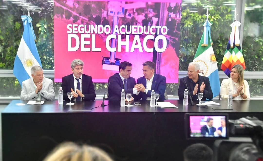 SEGUNDO ACUEDUCTO: NACIÓN Y PROVINCIA JUNTOS, PARA TERMINAR TANTOS AÑOS DE ESPERA Y PROMESAS.