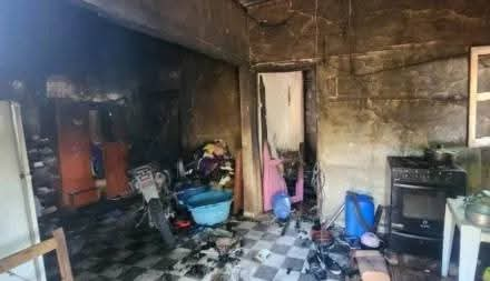 SE INCENDIÓ UNA VIVIENDA EN MISIÓN NUEVA POMPEYA Y ENCONTRARON MUERTO A SU MORADOR 